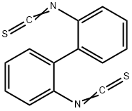 2,2′-diisothiocyanato-1,1′-biphenyl 结构式