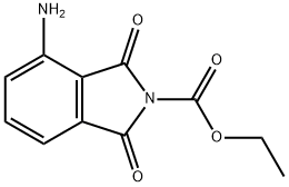 2H-Isoindole-2-carboxylic acid, 4-amino-1,3-dihydro-1,3-dioxo-, ethyl ester 结构式
