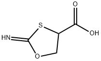 1,3-Oxathiolane-4-carboxylicacid,2-imino-(9CI) 结构式