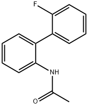 Acetamide, N-(2'-fluoro[1,1'-biphenyl]-2-yl)- 结构式