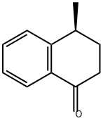 1(2H)-Naphthalenone, 3,4-dihydro-4-methyl-, (4S)- 结构式