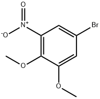 5-溴-1,2-二甲氧基-3-硝基苯 结构式