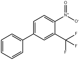 1,1'-Biphenyl, 4-nitro-3-(trifluoromethyl)- 结构式