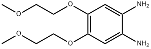 1,2-Benzenediamine, 4,5-bis(2-methoxyethoxy)- 结构式