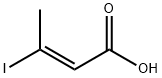 (E)-3-碘-2-丁烯酸 结构式