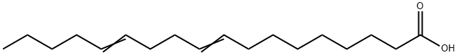 9,13-Octadecadienoic acid 结构式