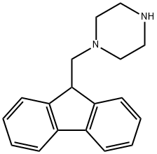 哌嗪,1-(9H-芴-9-基甲基) 结构式