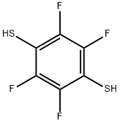 1,4-Benzenedithiol, 2,3,5,6-tetrafluoro- 结构式