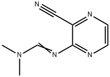 Methanimidamide, N'-(3-cyano-2-pyrazinyl)-N,N-dimethyl- 结构式