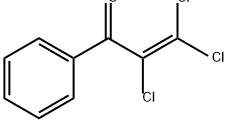 2-Propen-1-one, 2,3,3-trichloro-1-phenyl- 结构式