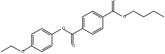 Butyl p-ethoxyphenyl terephthalate 结构式