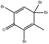 2,5-Cyclohexadien-1-one, 2,4,4,6-tetrabromo-3-methyl- 结构式