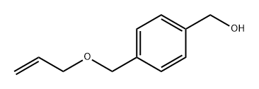 Benzenemethanol, 4-[(2-propen-1-yloxy)methyl]- 结构式