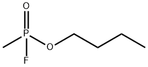Phosphonofluoridic acid, P-methyl-, butyl ester 结构式