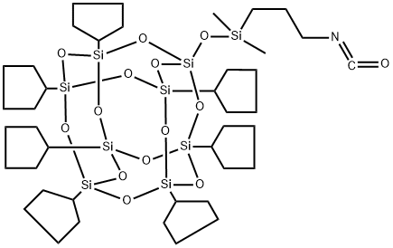 PSS-ISOCYANATOPROPYLDIMETHYLSILYLOXY-HE& 结构式