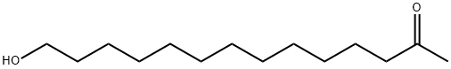 14-羟基-2-十四酮 结构式