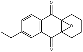 4Α,9Α-EPOXYANTHRACENE-9,10-DIONE,6-ETHYL-1,2,3,4-TETRAHYDRO-(9CI) 结构式