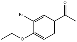 1-(3-bromo-4-ethoxyphenyl)ethan-1-one 结构式