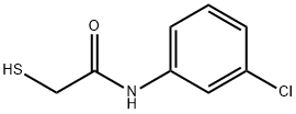 Acetamide, N-(3-chlorophenyl)-2-mercapto- 结构式