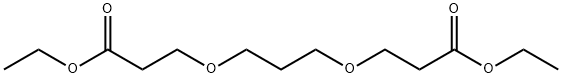 Propanoic acid, 3,3'-[1,3-propanediylbis(oxy)]bis-, diethyl ester (9CI) 结构式