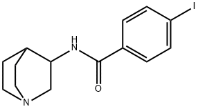 Benzamide, N-1-azabicyclo[2.2.2]oct-3-yl-4-iodo- 结构式