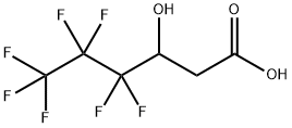 Hexanoic acid, 4,4,5,5,6,6,6-heptafluoro-3-hydroxy- 结构式