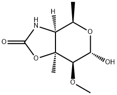 4H-Pyrano[3,4-d]oxazol-2(3H)-one,tetrahydro-6-hydroxy-7-methoxy-4,7a- 结构式