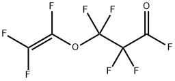 2,2,3,3-Tetrafluoro-3-(trifluorovinyloxy)propionyl fluoride 结构式