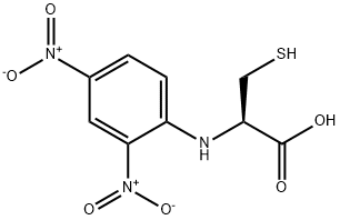 2,4-二硝基苯-L-半胱氨酸 结构式