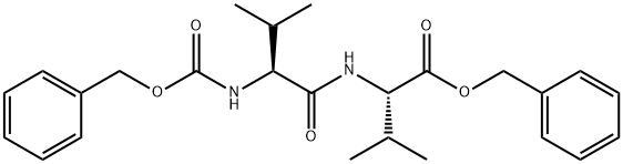 L-Valine, N-[N-[(phenylmethoxy)carbonyl]-L-valyl]-, phenylmethyl ester (9CI) 结构式