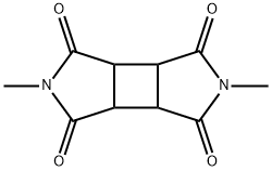 Cyclobuta[1,2-c:3,4-c']dipyrrole-1,3,4,6(2H,5H)-tetrone, tetrahydro-2,5-dimethyl- 结构式