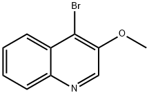 Quinoline, 4-bromo-3-methoxy- 结构式