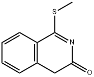 1-(Methylthio)isoquinolin-3(4H)-one 结构式