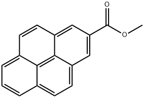 2-Pyrenecarboxylic acid, methyl ester 结构式