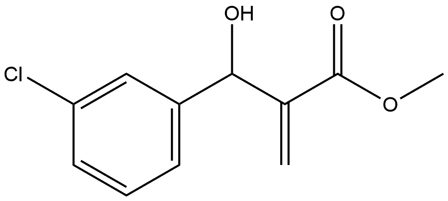 methyl α-methylene-β-[(p-toluenesulfonyl)amino]-3-(3-chlorophenyl)propionate 结构式