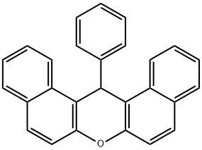 14H-Dibenzo[a,j]xanthene, 14-phenyl- 结构式