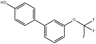 4-(3-Trifluoromethoxyphenyl)phenol 结构式