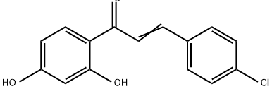 2',4'-二羟基-4-氯查尔酮 结构式