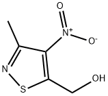 5-Isothiazolemethanol, 3-methyl-4-nitro- 结构式