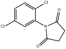 2,5-Pyrrolidinedione, 1-(2,5-dichlorophenyl)- 结构式