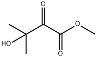 Butanoic acid, 3-hydroxy-3-methyl-2-oxo-, methyl ester 结构式