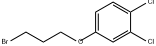 Benzene, 4-(3-bromopropoxy)-1,2-dichloro- 结构式