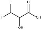 3,3-二氟-2-羟基丙酸 结构式