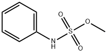 Sulfamic acid, N-phenyl-, methyl ester 结构式