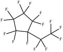 Cyclopentane, 1,1,2,2,3,3,4,4,5-nonafluoro-5-(1,1,2,2,2-pentafluoroethyl)- 结构式