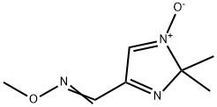 2H-Imidazole-4-carboxaldehyde,  2,2-dimethyl-,  4-(O-methyloxime),  1-oxide  (9CI) 结构式