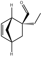 Bicyclo[2.2.1]hept-5-ene-2-carboxaldehyde, 2-ethyl-, (1R,2S,4R)-rel-(+)- (9CI) 结构式
