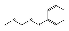 BenzeneSulfenic acid methoxymethyl ester 结构式