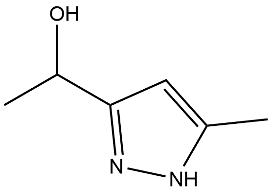 Α,5-二甲基-1H-吡唑-3-乙醇 结构式