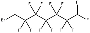 Heptane, 7-bromo-1,1,2,2,3,3,4,4,5,5,6,6-dodecafluoro- 结构式